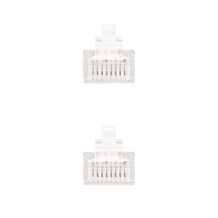 NANO CABLE Cable de Red RJ45 CAT.6 UTP AWG24 0,25m Blanco